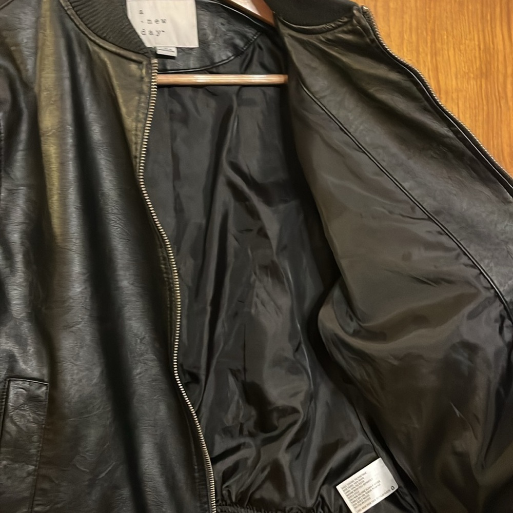 A NEW DAY faux leather bomber jacket - Picture 4 of 5